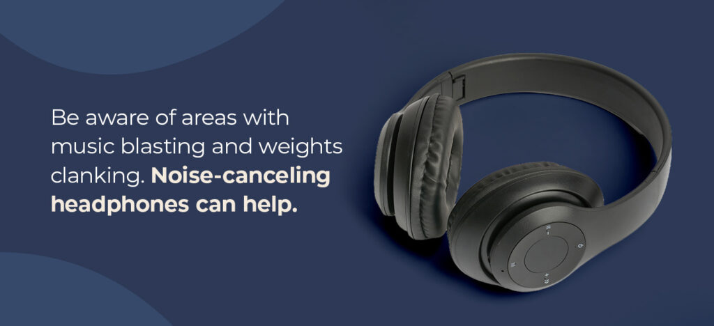 noise-canceling headphones can help with exercise-induced migraine