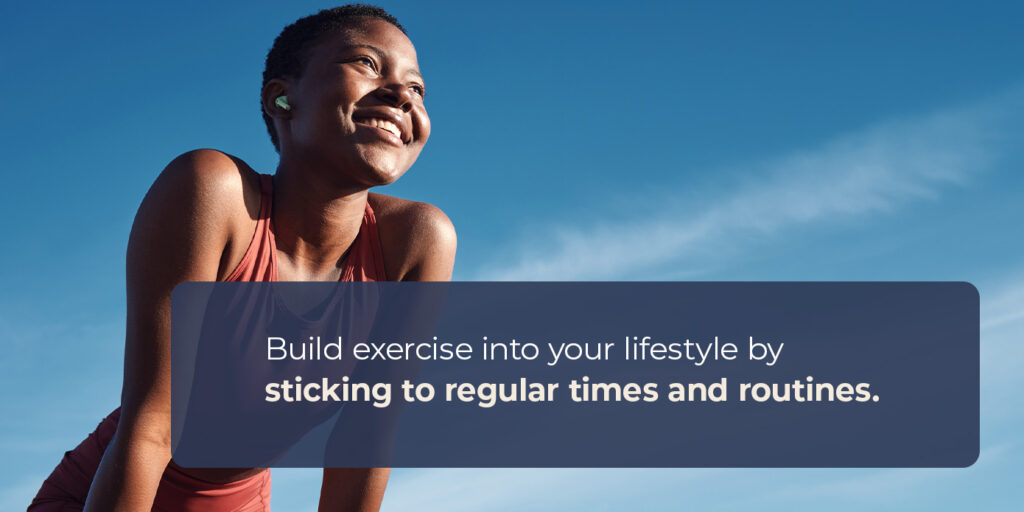 Create an exercise routine