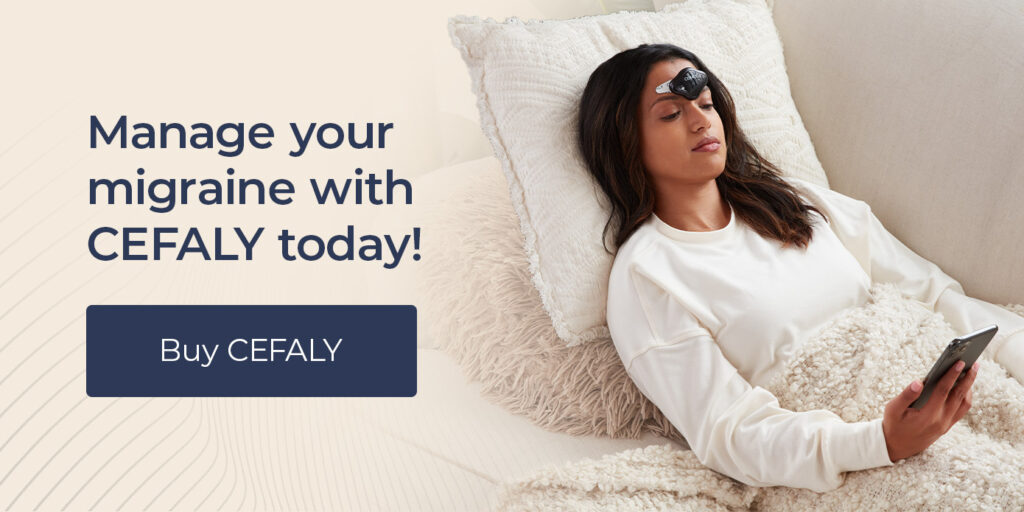 Manage your migraine with CEFALY