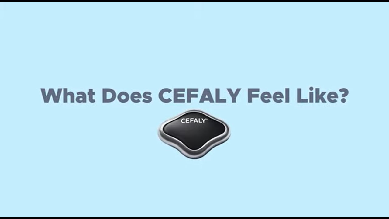 What Does CEFALY Feel Like?