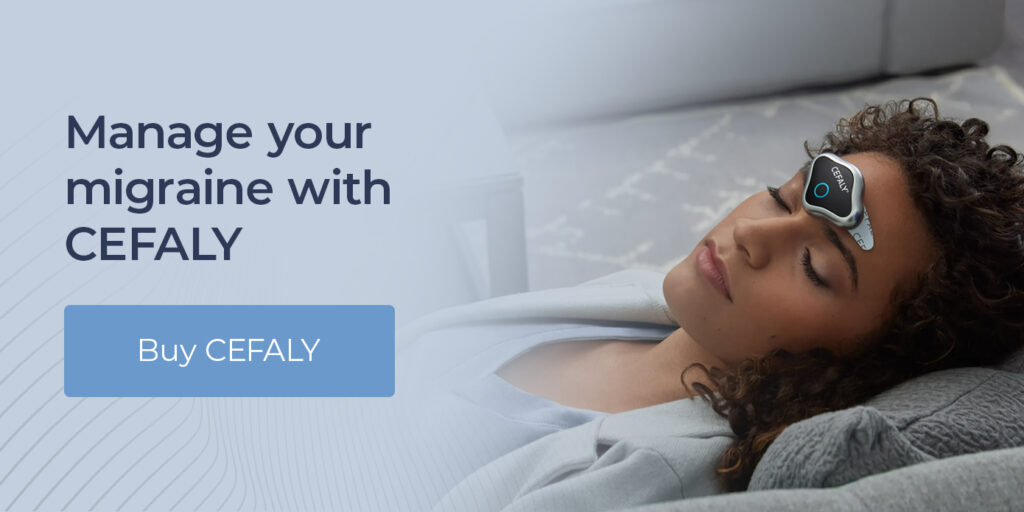 Manage your migraine with CEFALY