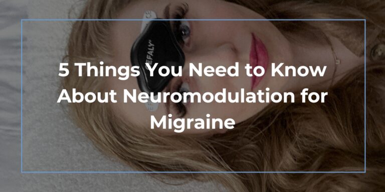 5 things you need to know about neuromodulation for migraine