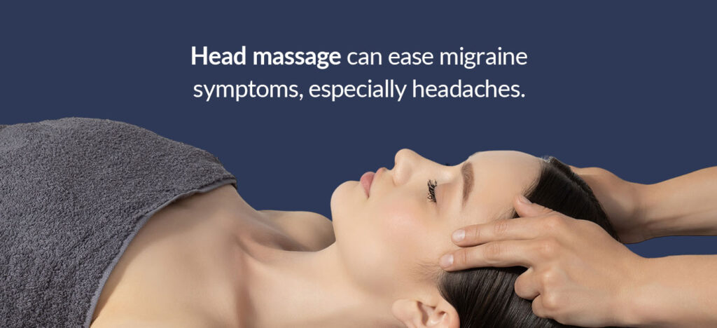 Implement head massage