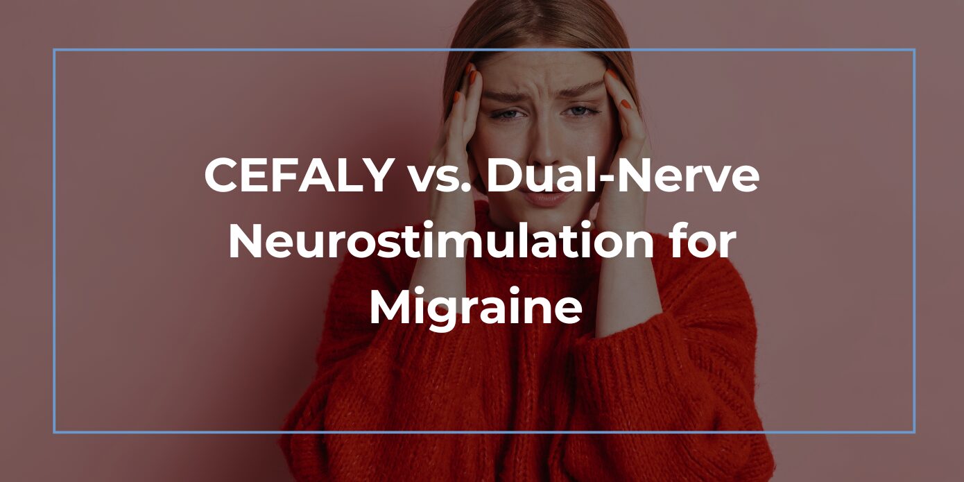 CEFALY vs dual-nerve neurostimulation for migraine