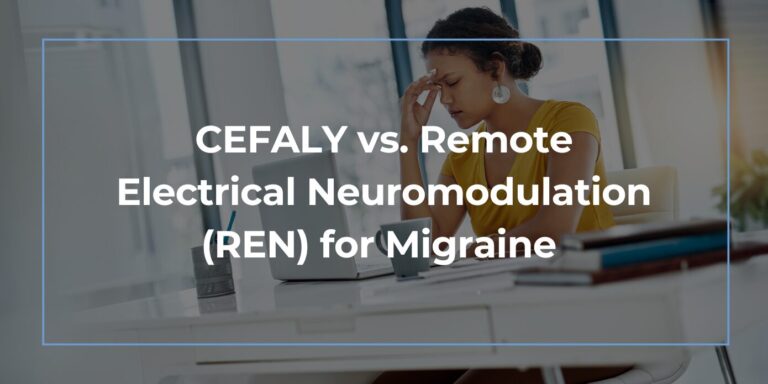 CEFALY vs Remote Electrical Neuromodulation for Migraine.