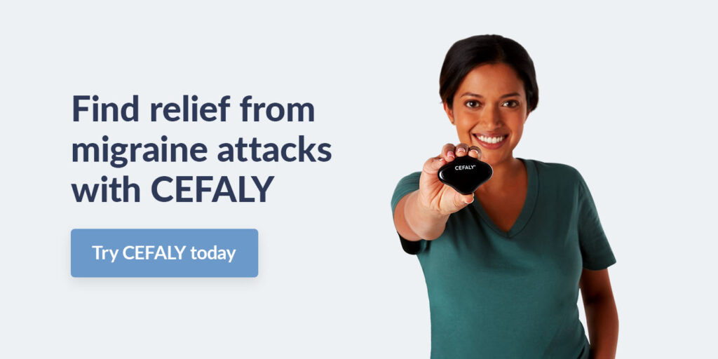 Find relief from migraine attacks with CEFALY