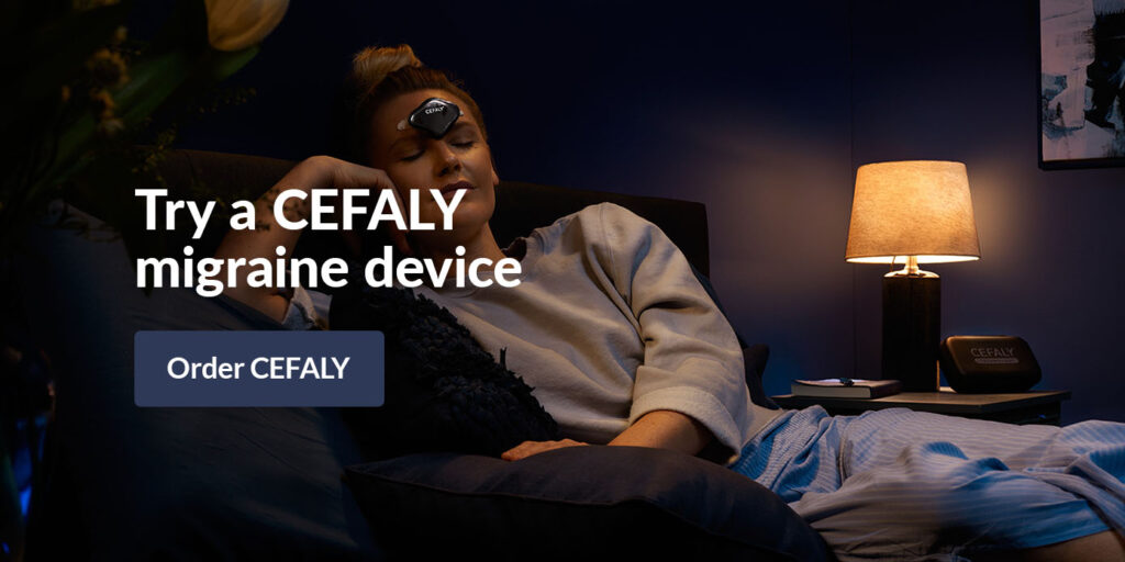 Try the CEFALY migraine device