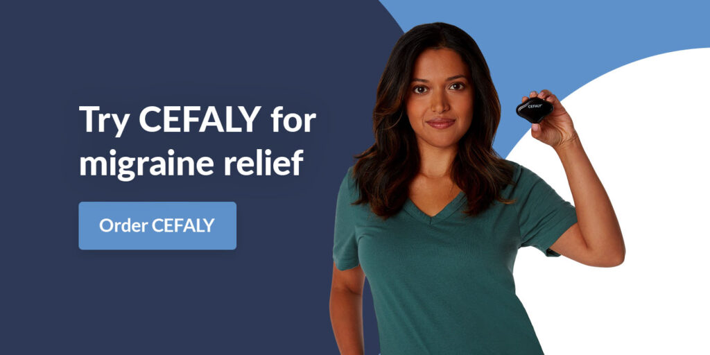 Try CEFALY for migraine relief