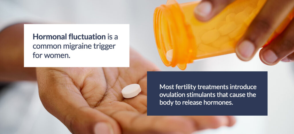 hormonal fluctuation is a common migraine trigger