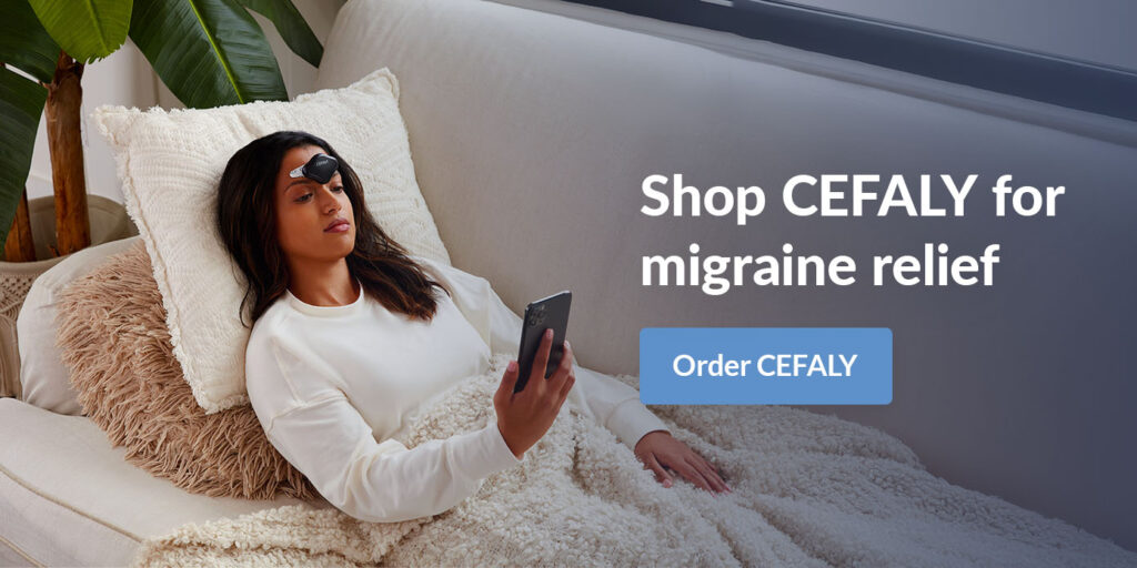 Shop CEFALY for migraine relief