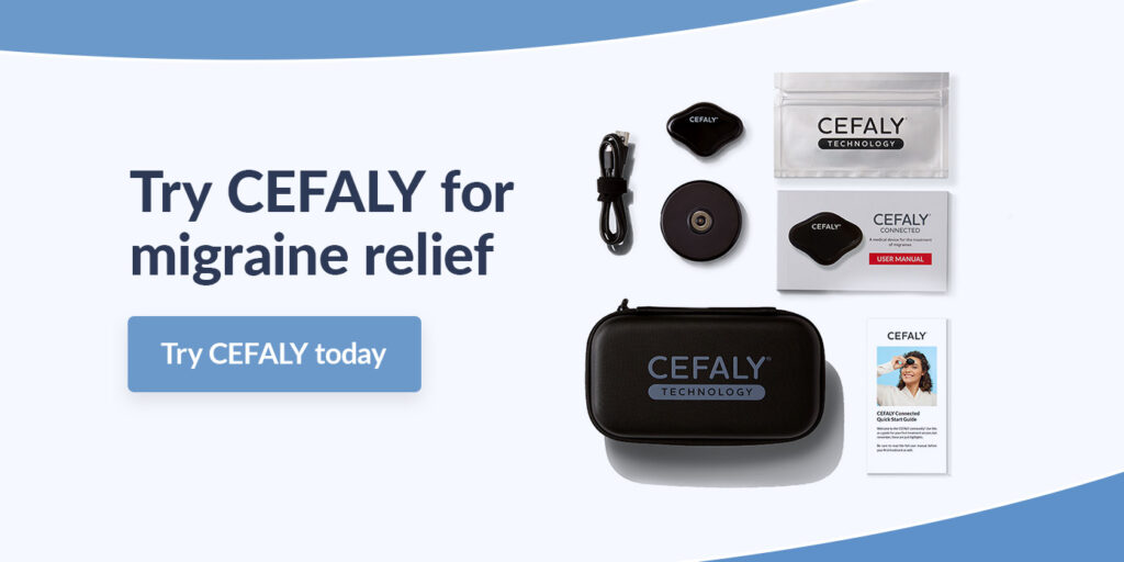 Try CEFALY for migraine relief