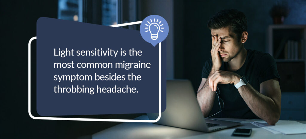 How to Manage Light Sensitivity With Migraine Headaches - CEFALY