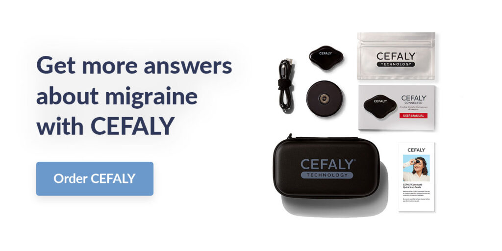 Get more answers about migraine with CEFALY