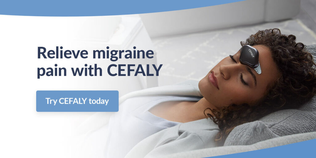 Relieve migraine pain with CEFALY