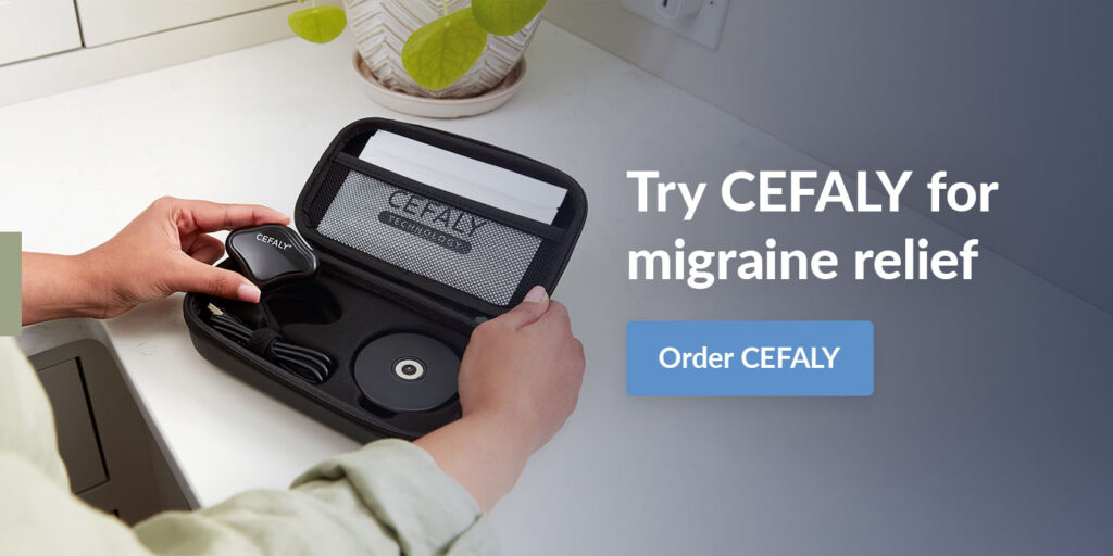 Try CEFALY for migraine relief