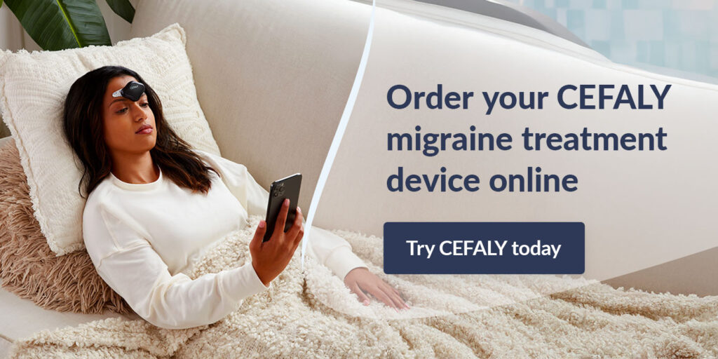 Order your CEFALY migraine treatment device online