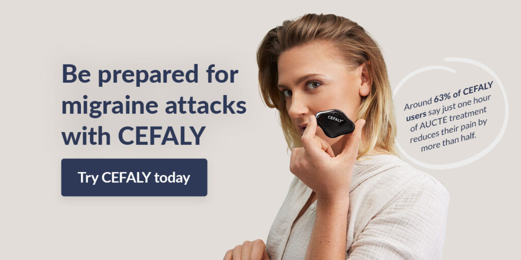 Be prepared for migraine attacks with CEFALY