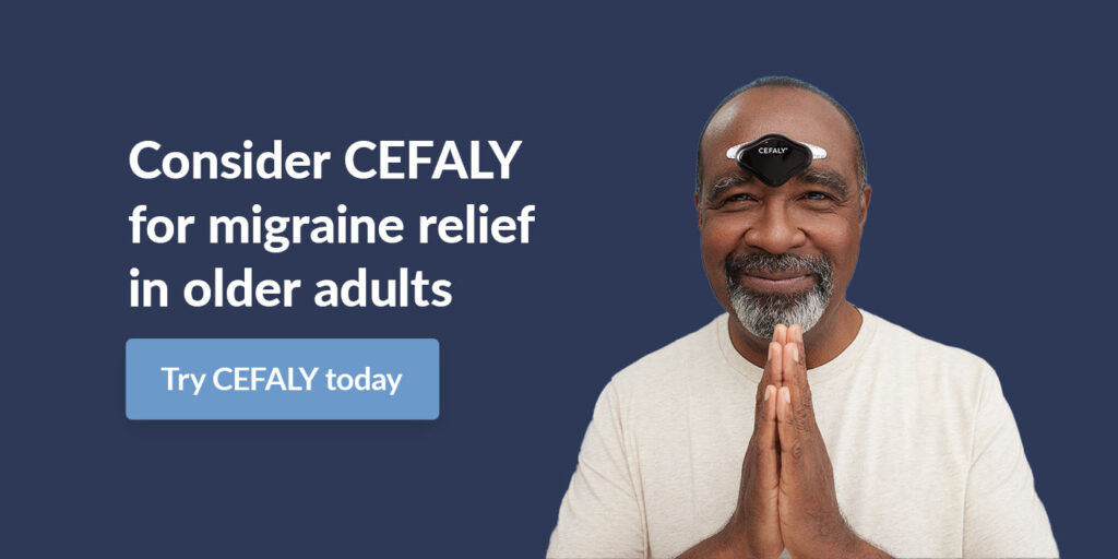 Consider CEFALY for migraine relief in older adults